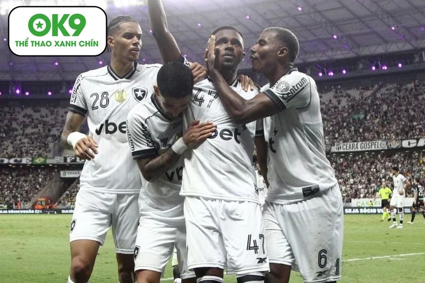 Chênh lệch đẳng cấp rõ nét trong trận Botafogo RJ vs Santos hấp dẫn.