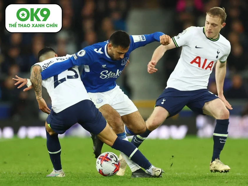 Everton vực dậy tinh thần trên sân nhà trước Tottenham hùng mạnh.